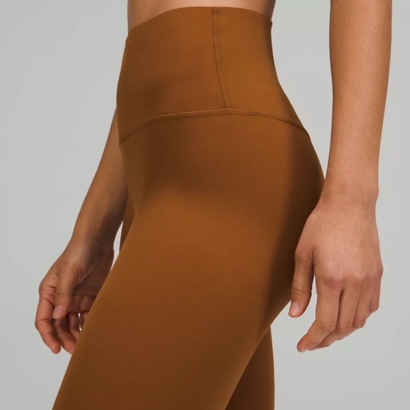 Lululemon Copper Brown Align Pants Leggings 25” - Picture 2 of 8